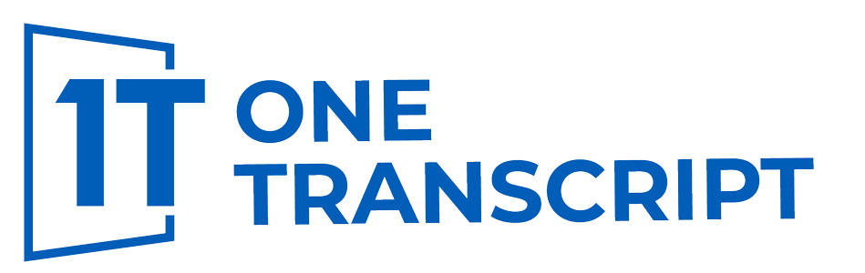 One Transcript